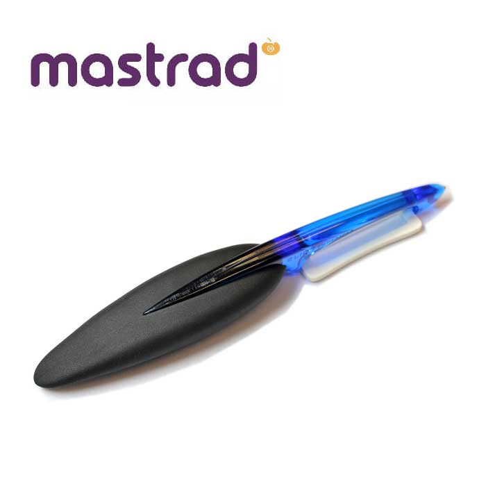 マストラッド MASTRAD エリオス セラミック刃I型ピーラー 青【z】【アウトレット・訳あり特価品】【皮むき器/セラミック/左利き/右利き/左右両用】