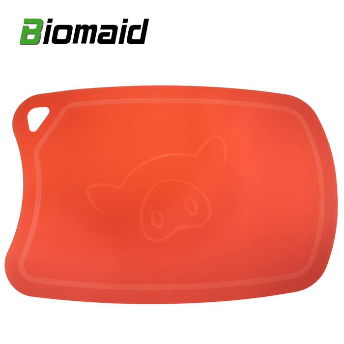 Rakuten - バイオメイド Biomaid TPUカッティングボード キズが付きにくい新素材まな板 レッド（ブタ） 250x380x2mm