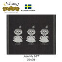 エーケルンド Ekelund ムーミン LITTLEMY997 35×28cm ディッシュクロス キッチンクロス オーガニックコットン 竹ビスコース #86786