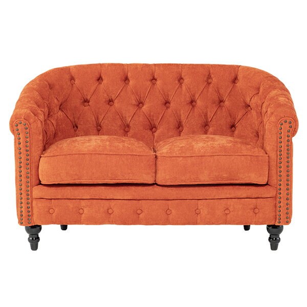 輸入家具 デザイナーズ そふぁ ソファー ボタン ヴィンセントシリーズ ソファ 2人掛け 2シーター 家具 ..