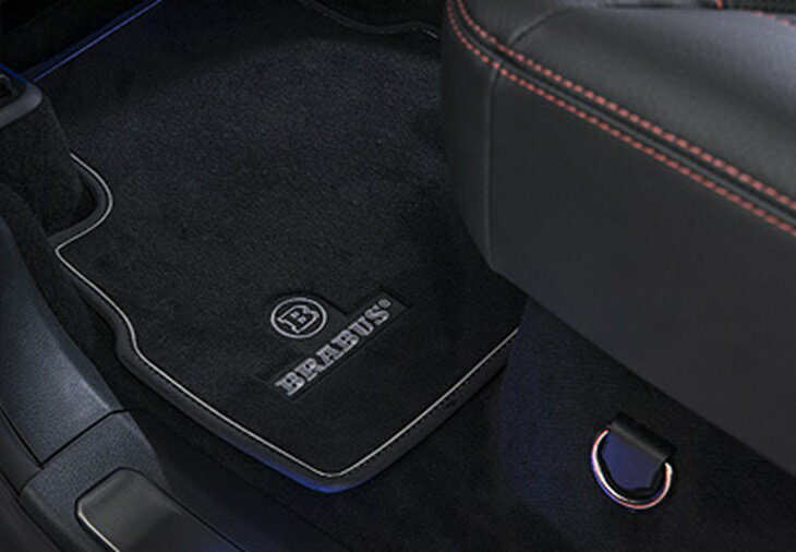 楽天EUROパーツ　楽天市場店BRABUS ブラバス Floor mat　フロアマットW463A Gクラス　ゲレンデヴァ—ゲン Mercedes Benz メルセデス