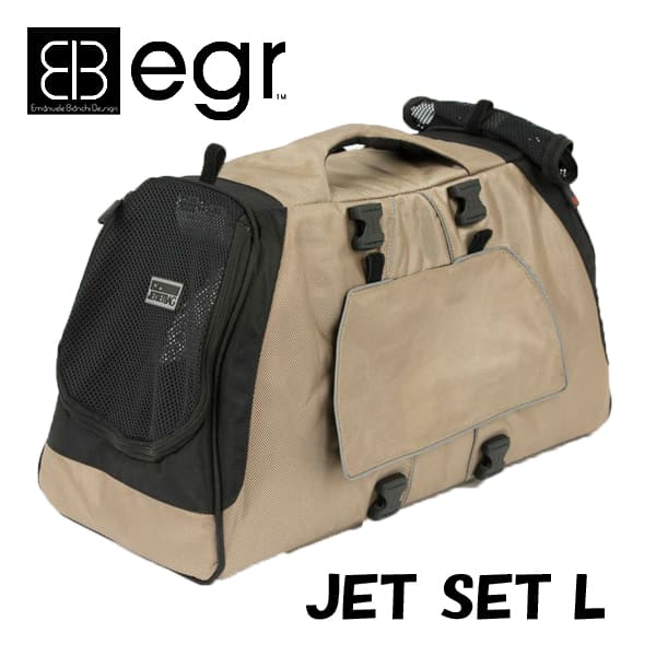 ★アウトレット商品★数量限定！正規品 egr イージーアール Jet set FF Lサイズ ジェットセット FF カラー / ベージュ ペット用品 多機能キャリー