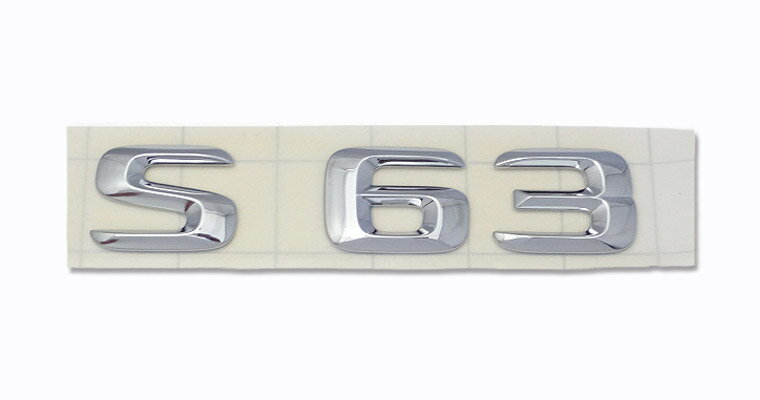 AMG 純正品 S63 リアエンブレム W222 Sクラス マイナー前 S400 S550 S63 Sクラス クーペ カブリオレ C217 A217