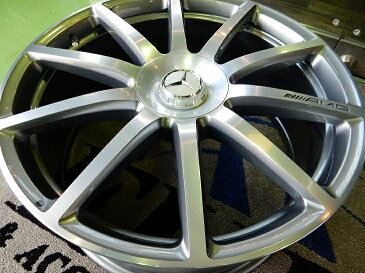 Mercedes Benz メルセデス ベンツ AMG ホイール 《4本セット》10スポーク 鍛造ホイール(チタングレー)Sクラス S63(W222)『代引不可』