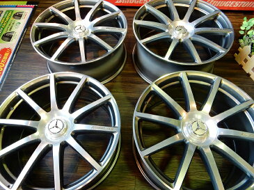 Mercedes Benz メルセデス ベンツ AMG ホイール 《4本セット》10スポーク 鍛造ホイール(チタングレー)Sクラス S63(W222)『代引不可』
