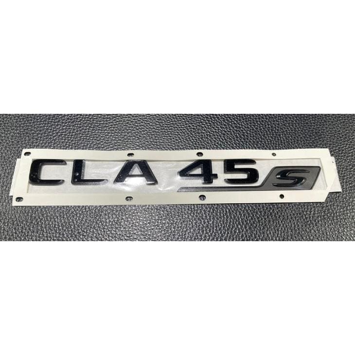 純正品 AMG CLA45S リア エンブレム ブラック CLAクラス W118 AMG CLA45S Mercedes Benz メルセデス ベンツ