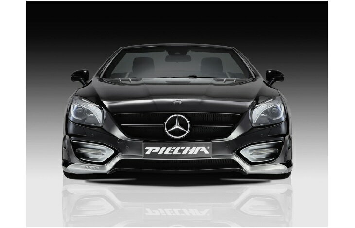 《PIECHA DESIGN ピーチャ デザイン》◇コンプリートパッケージ 1◇メルセデス ベンツ SLクラス R231（SL300/SL350/SL500）■フロントバンパースポイラー■リアバンパースポイラー■ハッチスポイラー■サイドスカート■AMGマフラーエンド