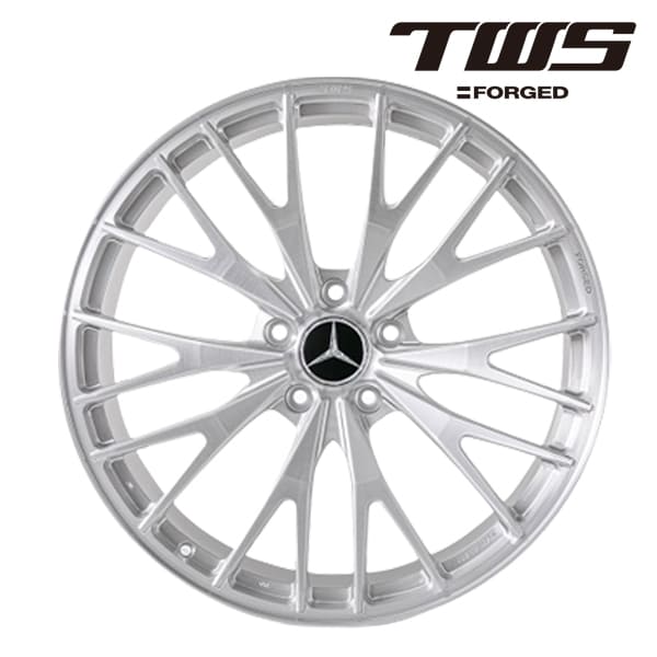 TWS EXLETE 110M Exe Limited Monoblock 4本 純正センターキャンプ対応 メルセデスベンツ W463A W464 現行 Gクラス専用 ゲレンデヴァーゲン G350d AMGライン G400d AMGライン G550 AMGライン AMG G63 22×10.0J +25 ブラッシュド 鍛造 日本製