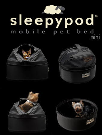 Sleepy pod スリーピーポッド 正規品 MINI ミニ 　カラーは ジェットブラック♪ 小型・ペット・キャリー・犬・猫 ドライブ 2