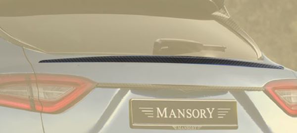 MANSORY マンソリー リアスポイラー カーボン Maserati Levante マセラティ レバンテ エアロパーツ ボディーパーツ 外装 カスタム