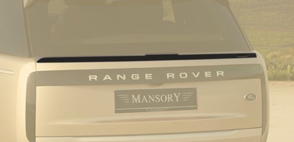 MANSORY マンソリー リアスポイラー Land Rover Range Rover ランドローバー レンジローバー 2022年～ エアロパーツ ボディーパーツ カスタム 外装