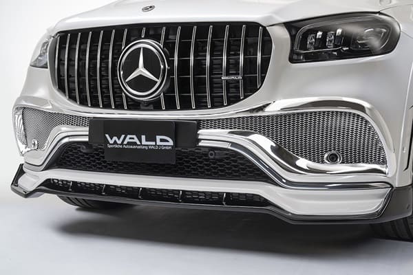 WALD ヴァルド SPORTS LINE BLACK BISON ブラックバイソン 3Pキット フロントスポイラー リアスカート ダクトカバー MercedesBenz メルセデスベンツ GLSクラス X167 GLS400d AMGライン '20年~