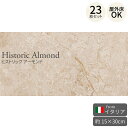 【訳あり(在庫処分品)】タイル ヒストリック アーモンド 150×300mm イタリア製 23枚セット(約1.03m2) 15×30cm 磁器質施釉石目調タイル...