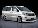 ■国産エアロパーツ!保証付き!!NEW MODEL/EUROUアルファードMNH15W/MNH10W/ANH15W/ANH10Wエアロパーツ フロントハーフスポ...