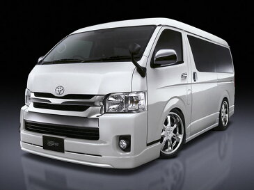 ■国産エアロパーツ!保証付き!!NEW MODEL/EUROUワイド用 200系 ハイエース/レジアスエースフロントハーフスポイラー エアロパーツ4型(注意!!ワイドのスーパーロング及びワイドのグランドキャビン及び標準ボディは取り付け不可です。)