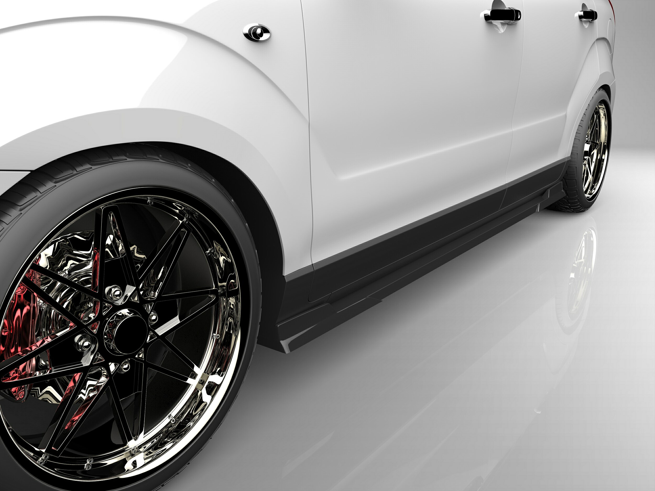 ■国産エアロパーツ!保証付き!!NEW MODEL/EUROUベリーサ DC5W DC5Rサイドステップ エアロパーツ