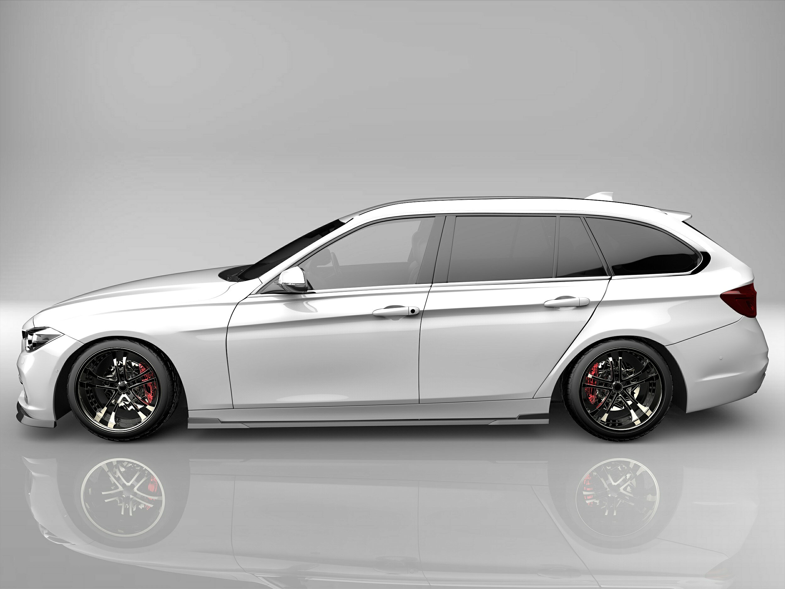 ■国産エアロパーツ!保証付き!!NEW MODEL/EUROU3シリーズ ツーリング F31 後期 8A20 8B30 8C20 3D20 8E15フロントアンダースポイラー サイドステップ 2点キット エアロパーツ