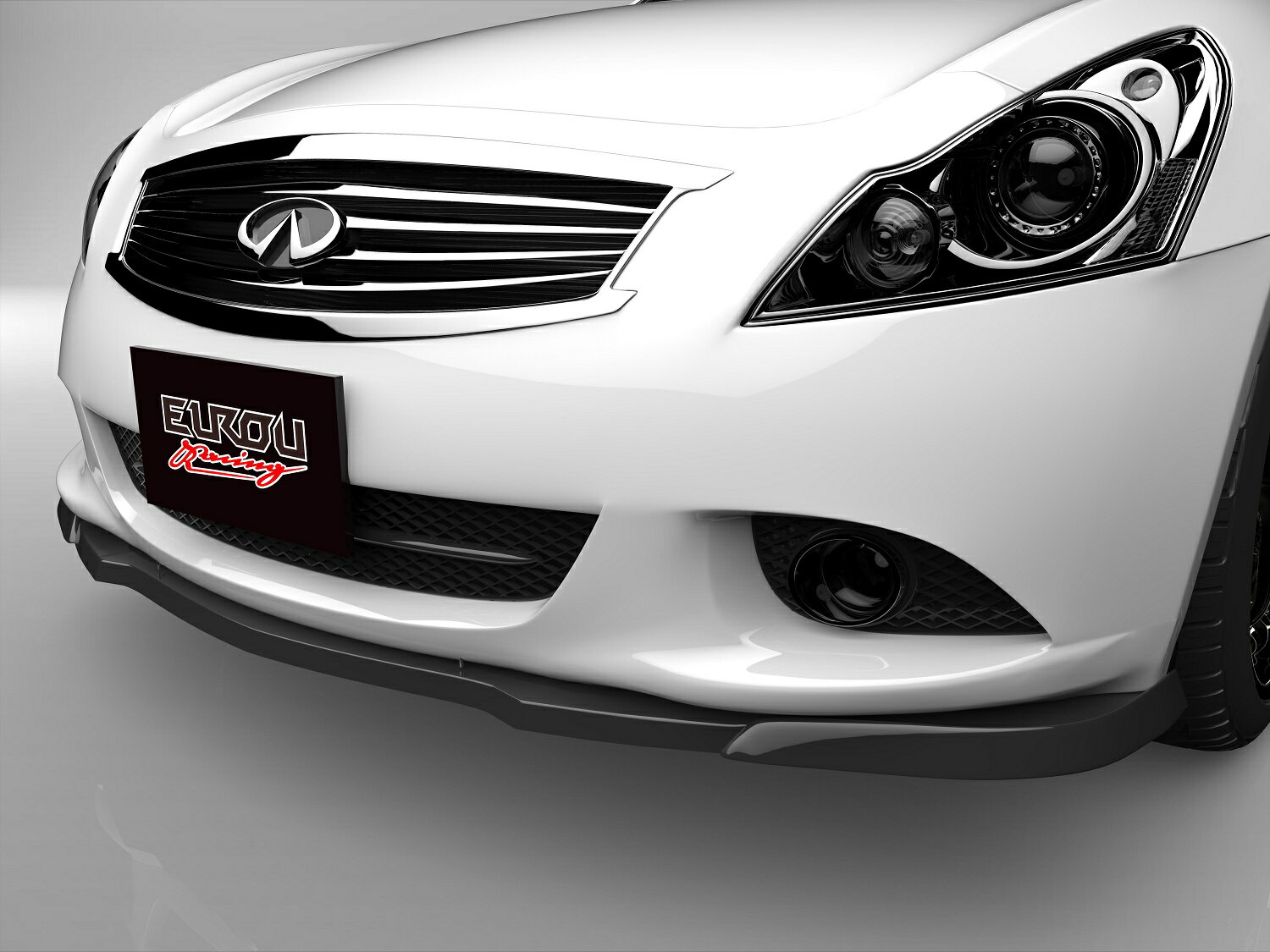 ■国産エアロパーツ 保証付き NEW MODEL/EUROUスカイライン V36 後期フロントアンダースポイラー エアロパーツ