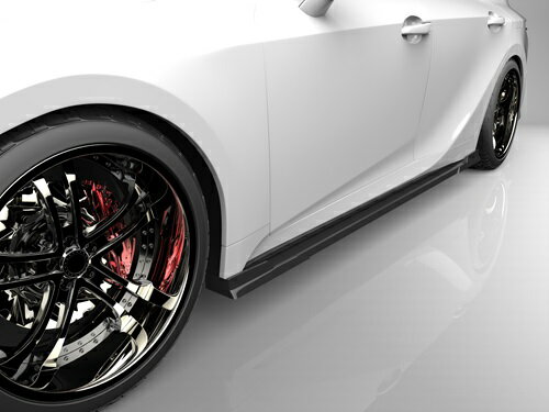 ■国産エアロパーツ!保証付き!!NEW MODEL/EUROUレクサス IS 30系 Fスポーツ 後期サイドステップ エアロパーツ