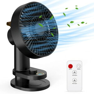 扇風機 クリップ 自動首振り 充電式 風量無段階 リモコン付き 超静音 扇風機 卓上 卓上扇風機 強力 USB 充電式 クリップ式 180°回転 小型 ミニ 扇風機 ハンディ 車載 車用 ベビーカー用 チャイルドシート用 ベッド取り付け サーキュレーター ハンディファン
