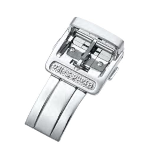 グランドセイコー GS GRAND SEIKO クロコダイルメンズバンド用 中留 ステンレススチール 16mm R0301AC-BK00 送料無料