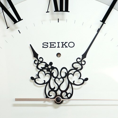 セイコー クロック 掛け時計 ミッキーマウス ミニーマウス 電波 アナログ 大人ディズニー 白 FS506W SEIKO [2]