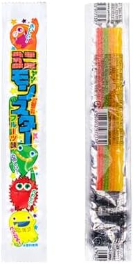 ミニモンスター フルーツ味（グミキャンディ／ペーパーキャンディ）48入【駄菓子】