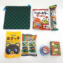 和柄巾着にお菓子色々とクリスマスおもちゃ詰め合わせセット 30個