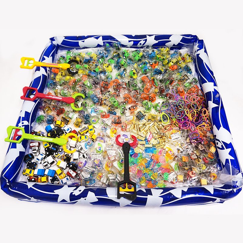 1分間で挑戦！メカハンドでおもちゃをいっぱい掴もう！セット　約1500個 / つかみどり 景品 抽選会 玩具