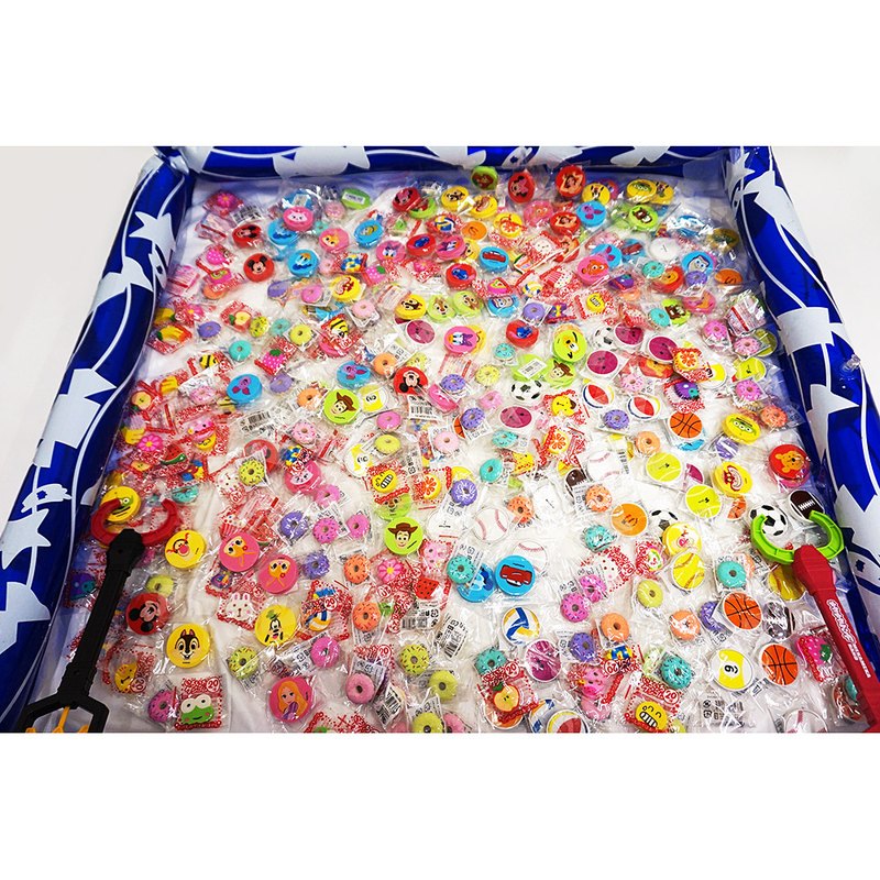 メカハンドでいろんな消しゴムを集めよう　425個 / つかみどり 景品 抽選会 玩具 ...