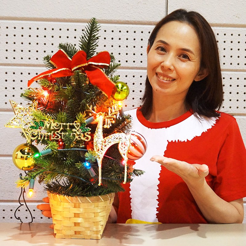 樂天商城 - クリスマス　装飾　2WAYデコレーションクリスマスツリー　H45cm