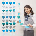 ホワイトデー装飾 ブルーハートコード5本セット H120cm / ホワイトデー 店舗 装飾 飾り/ メール便可