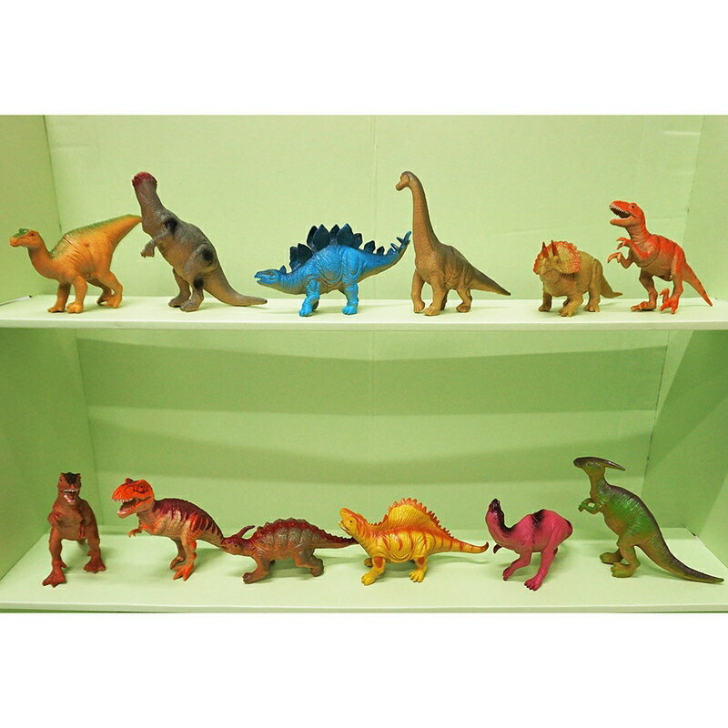恐竜フィギュア　12個セット