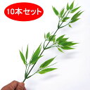55cmミニミニ七夕笹 ポリ製 10本 / ミニ笹 小さい笹 飾りなし 縁起物を下げる 装飾 飾り ディスプレイ/ 動画有