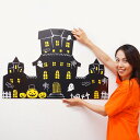ハロウィン 装飾 ビッグなボードPOP ハロウィンの館 W90cm