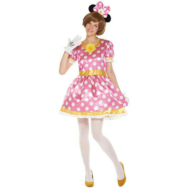 樂天商城 - ルービーズ コスチューム　パステルミニー　Adult Pastel Color Minnie