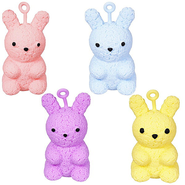 光るピカピカおすわりうさぎさんヨーヨー　10個＋予備2個 / 縁日 景品 光る おもちゃ ヨーヨー釣り