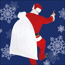 サンタクロースの袋（サンタさんの大きな袋）ポリエステル製　120×90cm【コスプレ・クリスマス衣装】の商品画像