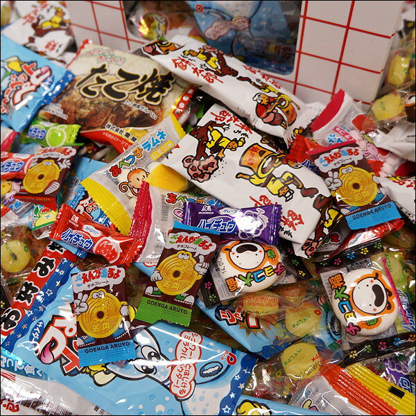 販促イベント屋の色々駄菓子・飴つかみどり　500個｜アングル2