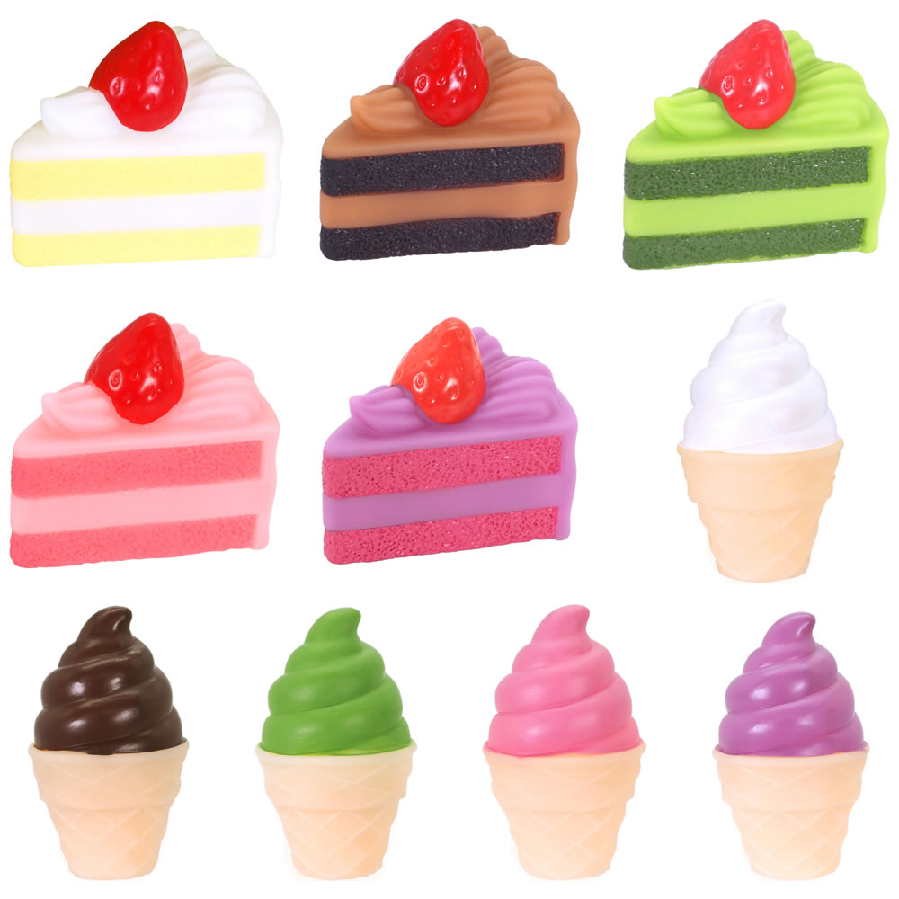 水に浮くすくい用おもちゃ　ぷかぷかスイーツ　50個 / おもちゃ 景品 粗品 プレゼント すくい 用品 縁日 お祭り 2