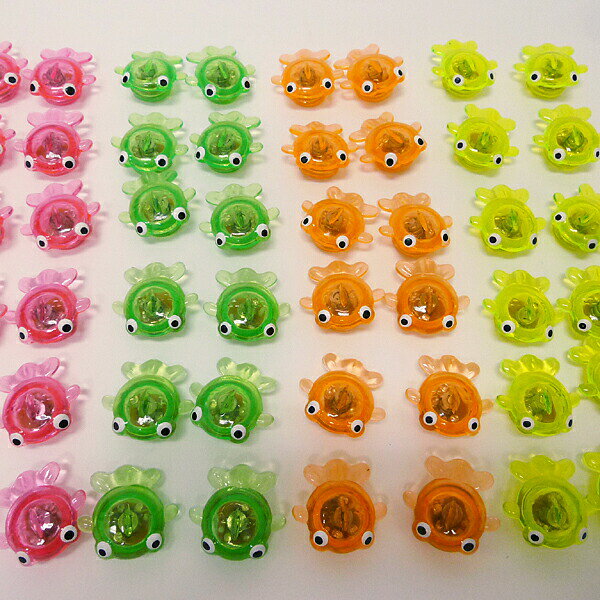 ぷかぷか光る金魚とピコピコ金魚　148個セット/動画有