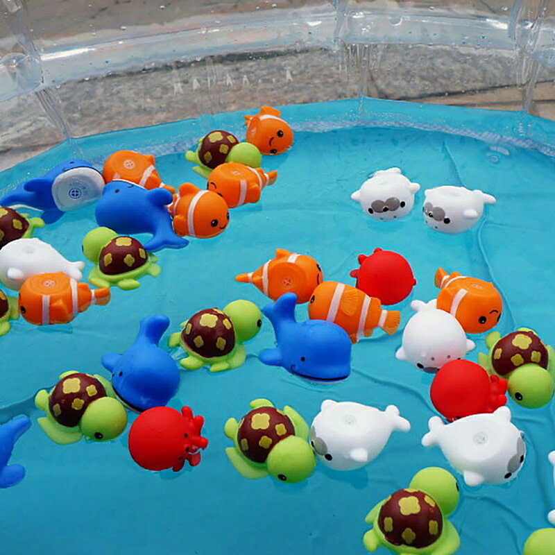ぷかぷか光る海の生き物とピコピコ水族館すくいどり　148個（ポイ100枚）
