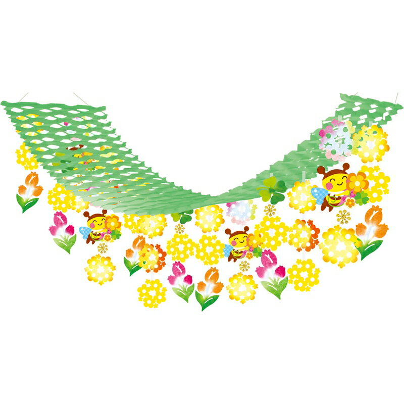 樂天商城 - 春の装飾　キュートみつばちハンガー　L180cm / 飾り ディスプレイ