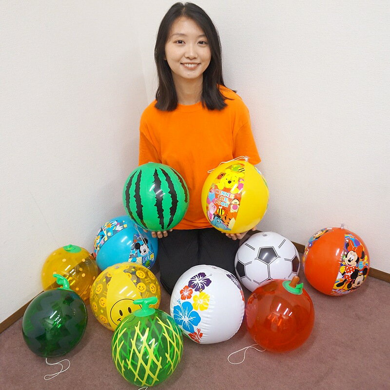 ビーチボール　10柄以上取合せ (20個)