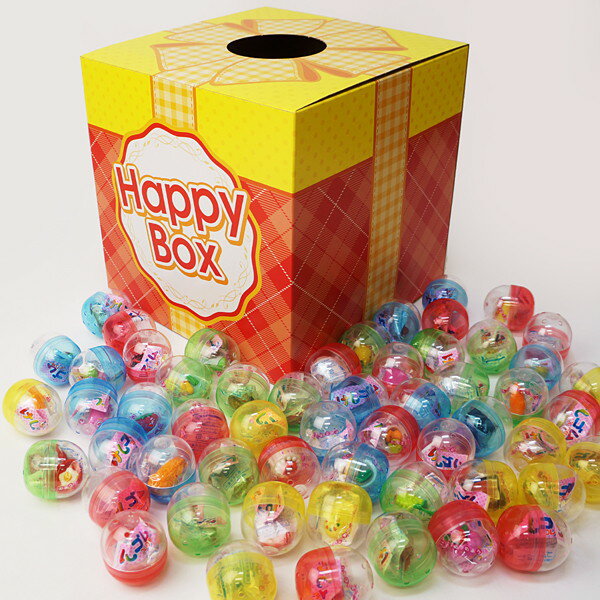 カプセル入りのおもしろ消しゴムつかみどり　100個 【商品番号】No.7777 【商品説明】カプセルに入った面白消しゴムのつかみどりです。約100名様が参加できます。 【セット内容】カプセルに入った面白消しゴム：100個つかみどりBOX：1...