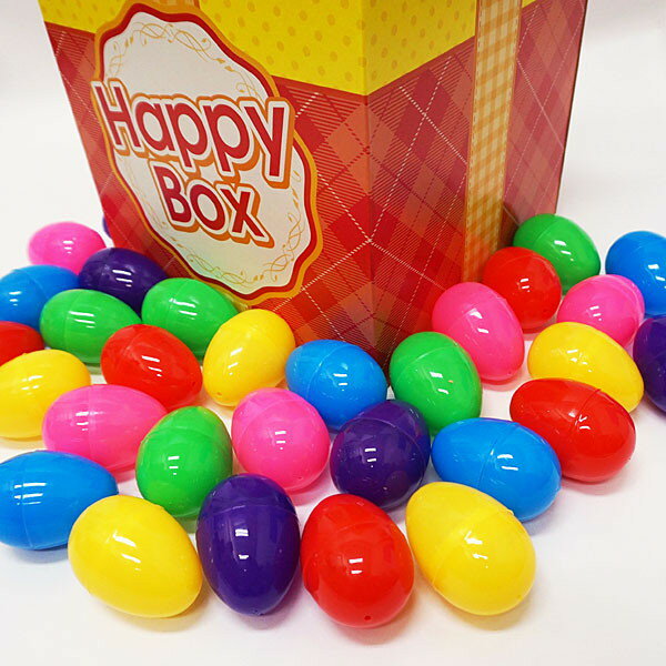 イースターエッグ　カラフルカプセルたまご(約H8cm)すくいどり　 55個+予備5個 / 景品 おもちゃ イベント つかみどり 2