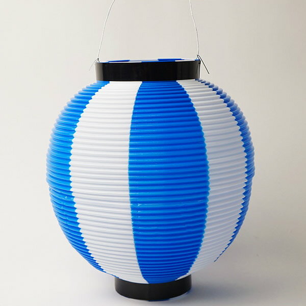 ■ポリちょうちん　青白 ●提灯(ちょうちん) 【商品番号】 No.9656ポリちょうちん　青白 【大きさ】直径22cm×高さ25cm 【素材】ポリ製■ちょうちんについてポリちょうちんの折りたたみ方法 図1のように、ちょうちんの取っ手のついた...