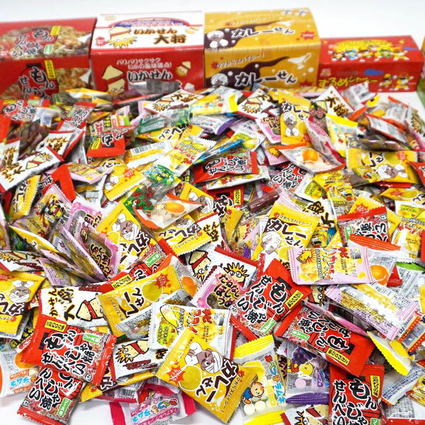 サイコロ出た目の数の駄菓子・おつまみがもらえる！(480個)