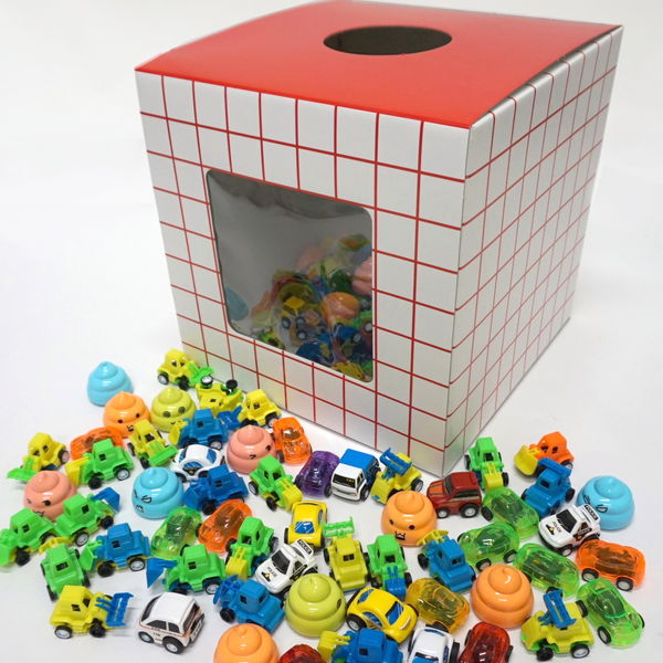 全部プルバックカーつかみどりイベント大会　200個