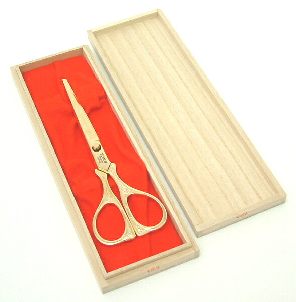 樂天商城 - 高級 テープカット用はさみ　桐箱入 /動画有